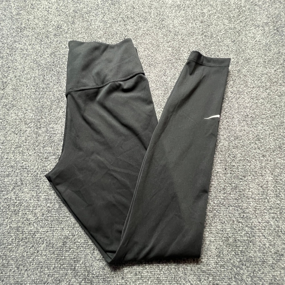 Nike Dri-FIT One Mid-Rise Leggings Black Womens Size Medium